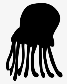 Transparent Jellyfish Art, Jellyfish Png Image - Illustration, Png Download, Transparent PNG