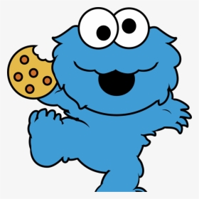 Cookie Monster Cute Cookies Image By Jazygirl Stop - Clipart Cookie Monster, HD Png Download, Transparent PNG