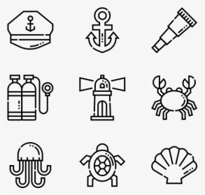Sea Life - Research Icon Free Vector, HD Png Download, Transparent PNG