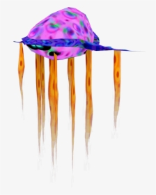 Jellyfish Crash Bandicoot The Wrath Of Cortex - Cephalopod, HD Png Download, Transparent PNG
