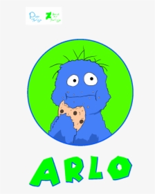Arlo, Not Cookie Monster By Tninja - Jerry's Peanut Butter Cup, HD Png Download, Transparent PNG
