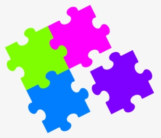 Jigsaw Puzzle Color Svg Clip Arts - Puzzle Clip Art, HD Png Download, Transparent PNG