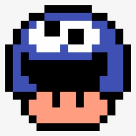 Pixel Mario Mushroom Png, Transparent Png, Transparent PNG