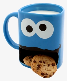 Cookie Monster Taza, HD Png Download, Transparent PNG