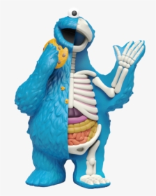 Hidden Dissectables Sesame Street Blind Box Series - Mighty Jaxx Cookie Monster, HD Png Download, Transparent PNG