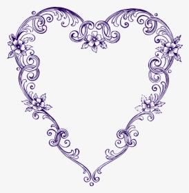 Heart Purple Png, Transparent Png, Transparent PNG