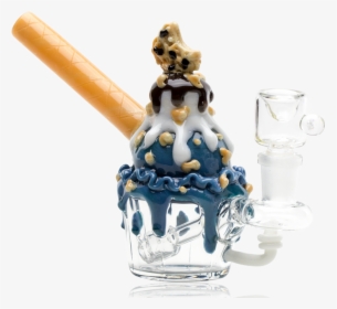 Empire Glassworks Mini Cookie Monster Sundae Bong - Empire Glass 18mm Bong, HD Png Download, Transparent PNG