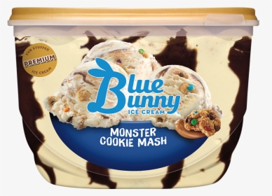 Monster Cookie Mash™ - Blue Bunny Chocolate Donut Ice Cream, HD Png Download, Transparent PNG