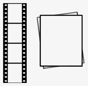 Movie Reel Border Clipart Best - Vertical Film Strip Border, HD Png Download, Transparent PNG