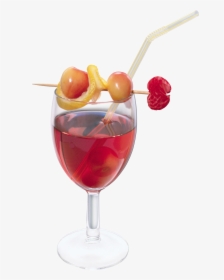 44597 - Glass Of Fruit Wine Png, Transparent Png, Transparent PNG