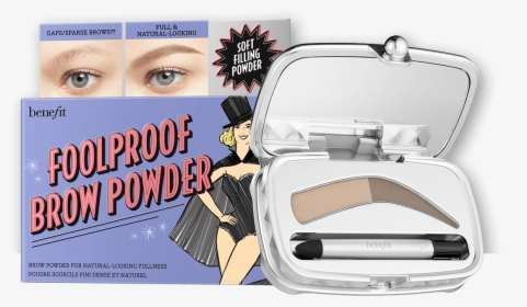 Foolproof Eyebrow Powder Gives You Natural, Fuller - Foolproof Brow Powder Benefit, HD Png Download, Transparent PNG