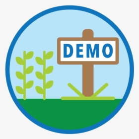 Demonstration Garden Mgv Project Map Icon - Sign, HD Png Download, Transparent PNG