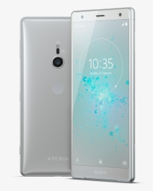 Sony Xperia Xz2 Compact White Silver, HD Png Download, Transparent PNG