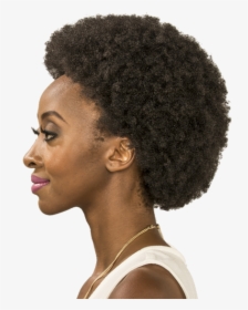 Afro - African Woman Hair Png, Transparent Png, Transparent PNG