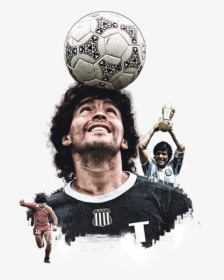 Diego Maradona Poster, HD Png Download, Transparent PNG