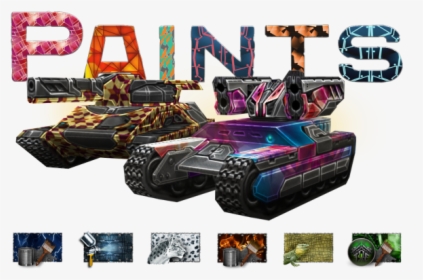 Paints Page Banner - Tanki Online Animated Paints, HD Png Download, Transparent PNG