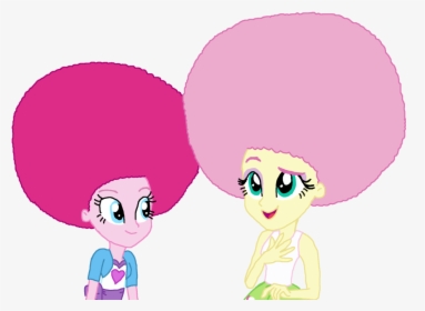 Free How To Draw Pinkie Pie Equestria Girls - My Little Pony Afro, HD Png Download, Transparent PNG
