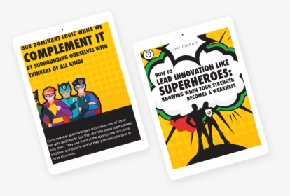 How To Lead Innovation Like Superheroes - Graphic Design, HD Png Download, Transparent PNG