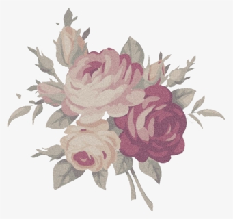 Floral Rose Interesting Art - Aesthetic Flower Png, Transparent Png, Transparent PNG