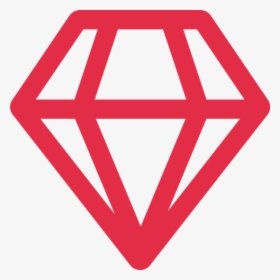 You Ll Notice Both The Gem Graphic And Ruby-inspired - Diamond Icon In Circle, HD Png Download, Transparent PNG