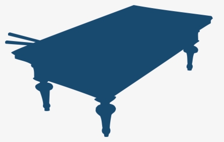 Snooker Table Big Image - Pool Table Silhouette Png, Transparent Png, Transparent PNG