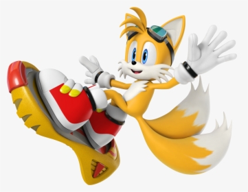Transparent Sonic Riders Png - Miles Tails Prower Sonic Riders, Png Download, Transparent PNG