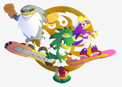 Transparent Sonic Riders Png - Babylon Rogues Sonic Fanart, Png Download, Transparent PNG