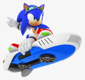 Sonic Riders Png - Sonic Free Riders Sonic The Hedgehog, Transparent Png, Transparent PNG