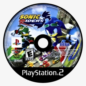 Sonic Riders Ps2 - Sonic Riders Zero Gravity Cd Ps2, HD Png Download, Transparent PNG
