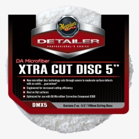 Dmx5-da Microfiber Xtra Cut Disc, 5 - Meguiars Xtra Cut Disc, HD Png Download, Transparent PNG