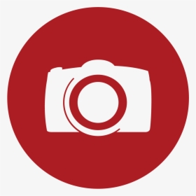 Red Circle Camera Logo Cliparts - Logo Youtube Png Redondo, Transparent Png, Transparent PNG