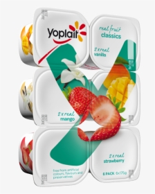 Yoplait Real Classic Yogurt 12 Pack, HD Png Download, Transparent PNG