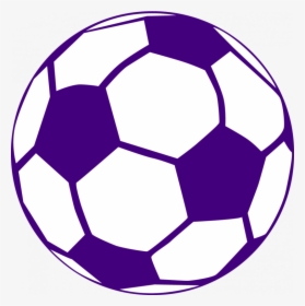 Football - Purple And White Soccer Ball, HD Png Download, Transparent PNG