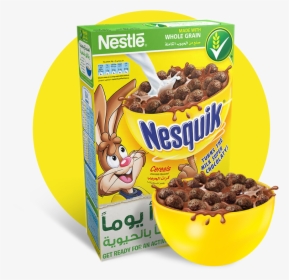 Cereal Whole Grain Nesquik Nestle 375gm - Nesquik 375g, HD Png Download, Transparent PNG