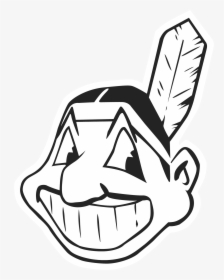 Cleveland Indians Logo Black And White, HD Png Download, Transparent PNG