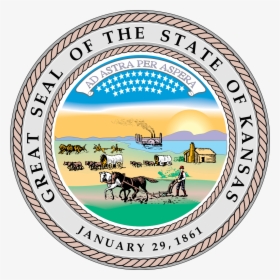 Official Kansas State Seal, HD Png Download, Transparent PNG