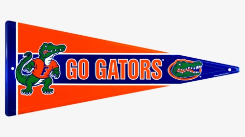 Florida Gators Pennant - Florida Gators Logo Go Gators, HD Png Download, Transparent PNG
