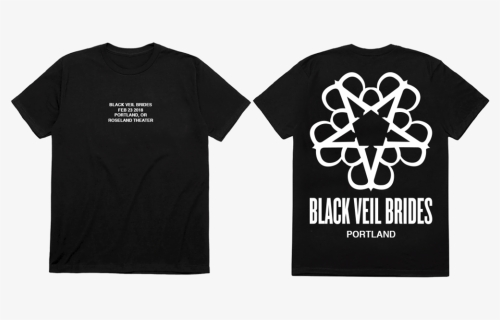 Bvb Tour Tee - Black Veil Brides Logo Png, Transparent Png, Transparent PNG