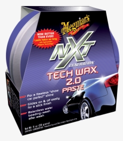 * Meguiar S® Nxt Generation® Tech Wax® Paste - Meguiars Tech Wax 2.0 Paste, HD Png Download, Transparent PNG