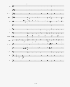 Fallen Angels Sheet Music Composed By Black Veil Brides - Sheet Music, HD Png Download, Transparent PNG