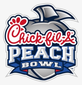 Peach Bowl Preview - Chick Fil A Peach Bowl Logo, HD Png Download, Transparent PNG