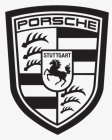 Download Porsche Logo Png Photos - Porsche Logo Silhouette, Transparent Png, Transparent PNG