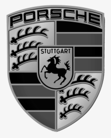 Porsche Logo - White Porsche Logo Png, Transparent Png, Transparent PNG
