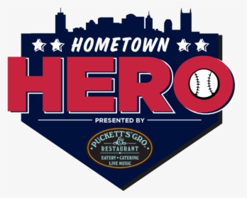 2018 Hometown Hero Logo Sounds Baseball Hero Hometown - Skyline, HD Png Download, Transparent PNG