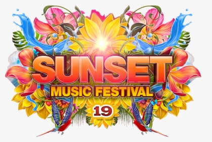 Sunset Music Festival Image - Sunset Music Festival Logo, HD Png Download, Transparent PNG