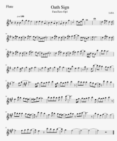 Violet Evergarden Flute Sheet Music, HD Png Download, Transparent PNG