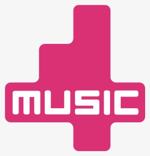 Music Logo Pink Png - 4 Music Logo, Transparent Png, Transparent PNG
