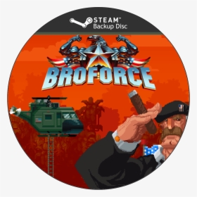 Transparent Broforce Logo Png - Broforce Steam, Png Download, Transparent PNG