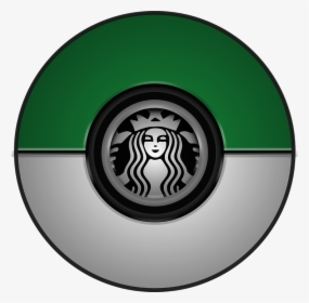Graphic, Starbucks, Pokemon, Cartoon, Game, Pokemon - Circle, HD Png Download, Transparent PNG