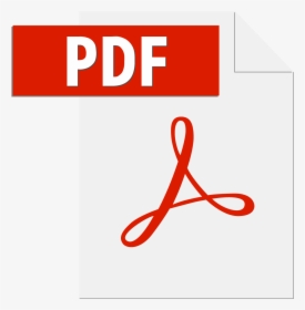 Adobe Pdf File Icon Logo Vector Free Vector Silhouette - Vector Pdf Icon Free, HD Png Download, Transparent PNG